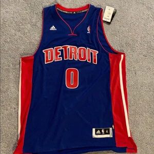 Detroit Pistons Drummond signed jersey